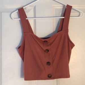 Mauve Crop Top